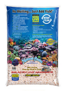 Live reef substrat naturel vivant Nature's Ocean